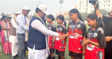 ভগবান বিরসা মুন্ডা ফুটবল টুর্নামেন্টের উদ্বোধন আগরতলায় উমাকান্ত স্টেডিয়ামে