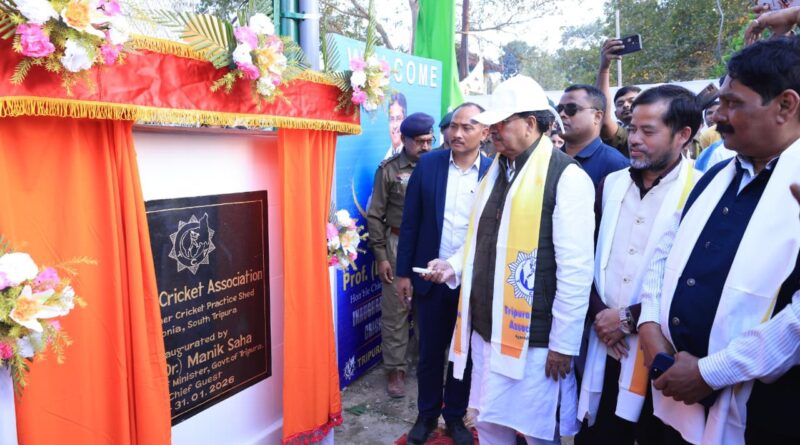 বিলোনিয়ায় একাধিক উন্নয়ন প্রকল্পের উদ্বোধন করে ত্রিপুরার অগ্রগতির কথা তুলে ধরলেন মুখ্যমন্ত্রী